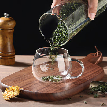 拜杰玻璃茶叶罐密封罐咖啡罐干货储物罐防潮罐干果零食瓶 800ml