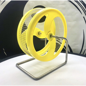 金丝熊仓鼠太极跑轮滚轮 临时笼 直径20  静音 防侧翻  防甩飞 宽8