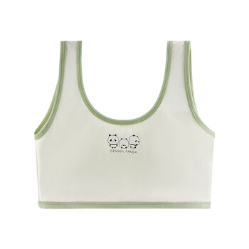 星语汐新款纯棉少女发育期内衣初中生学生裹胸小背心青春期女童运动