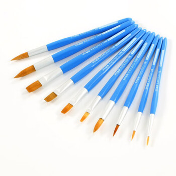 樱花（SAKURA）尼龙画笔毛笔水彩水粉丙烯油画笔 NR0-P（丸0号）圆头美术写生