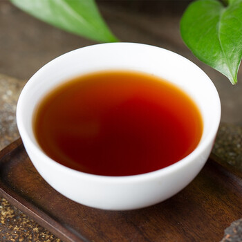 大益 茶叶 普洱茶熟茶 中期唛号茶2007年7752礼盒357g 