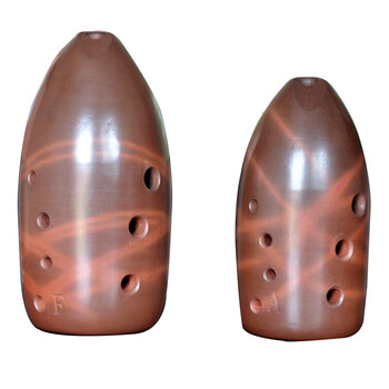 埙九孔埙熏烧笔筒埙陶埙乐器9孔演奏埙熏烧民族乐器e