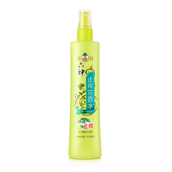 六神喷雾止痒花露水180ml 清凉止痒 舒爽亲肤 防蚊虫叮咬液水 祛痱