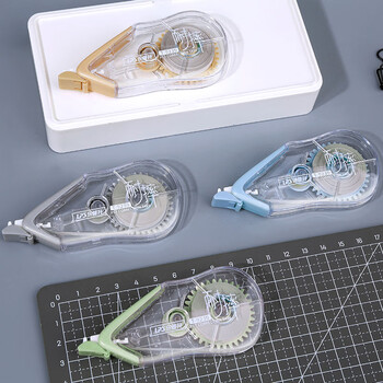 乐普升修正带大容量耐摔轻静音涂改带小学生初中生专用改正带抗摔防摔实惠装改错带创意INS风9239-3 36米