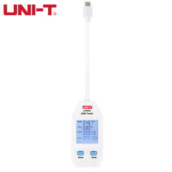 优利德（UNI-T）UT658C USB测试仪充电检测仪充电电压电流容量测量TypeC接口