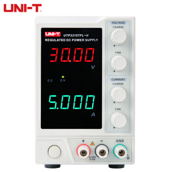 优利德（UNI-T）UTP3315TFL-II 线性直流稳压电源四位数显 5A 0-30V 110/220V