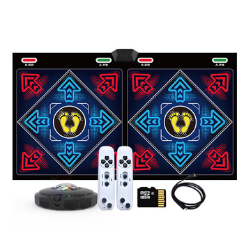 宏太双人无线跳舞毯家用电视体感摄像头游戏手舞足蹈美腿儿童跑步毯