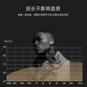臻威（ZHENWEI）3.5母转6.5公音频转接头 音响功放转接头 3.5mm转6.35mm母对公插头