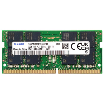 三星 SAMSUNG 笔记本内存条 32G DDR4 3200频率