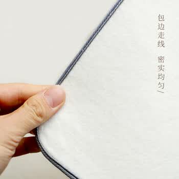 漢墨 耐磨加厚白色烫画毛毡垫 初学者学生书法国画5mm厚50*70cm 文房四宝写毛笔字用毛毡布桌布	