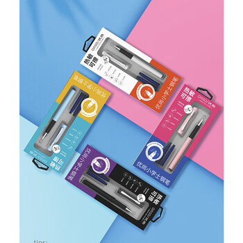 【开学必备】优尚(OASO)小学士可擦笔 五点供墨防断墨改错笔 热可擦钢笔学生(天空蓝) 蓝色热可擦墨囊 【开学必备】优尚(OASO)小学士可擦笔 五点供墨防断墨改错笔 热可擦钢笔学生(天空蓝) 蓝色热可擦墨囊