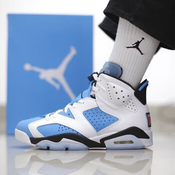 smvp【莆田】aj1 unc 北卡蓝 大学生蓝白蓝复古实战男子篮球鞋女 aj6