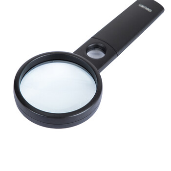 得力(deli)50mm高清手持阅读放大镜(带辅助放大镜) 得力(deli)50mm高清手持阅读放大镜(带辅助放大镜)