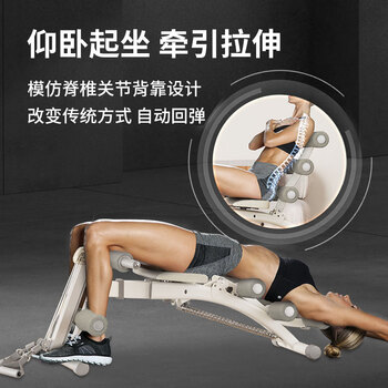 万达康 仰卧起坐辅助卷腹锻炼腹肌运动板健身器材椅多功能家用哑铃凳 万达康 仰卧起坐辅助卷腹锻炼腹肌运动板健身器材椅多功能家用哑铃凳