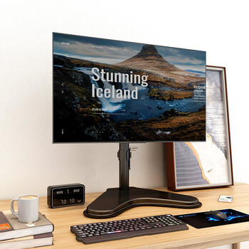 ATSCORE 显示器支架 电脑支架 桌面升降显示器支架臂 可旋转电脑架 显示器底座增高架屏幕支架 17-32英寸