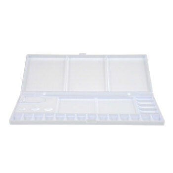 樱花（SAKURA）18格水彩颜料调色盘 聚拢型可折叠调色盒美术写生