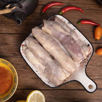 青海羊肠羊杂碎心肝 清真 熟羊肠子西北小吃500g 一袋一斤