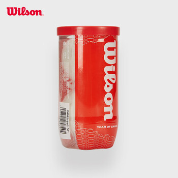 Wilson威尔胜2025蛇年限定网球 红色罐装2只装WR8216401001