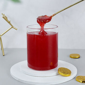 新仙尼草莓果泥酱136kg刨冰沙冰奶茶店专用芒果水蜜桃果粒果肉酱西柚