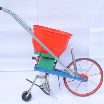 小麦谷子大豆花生药材化肥施肥点播精播播种机小型四仓传动轴播种机