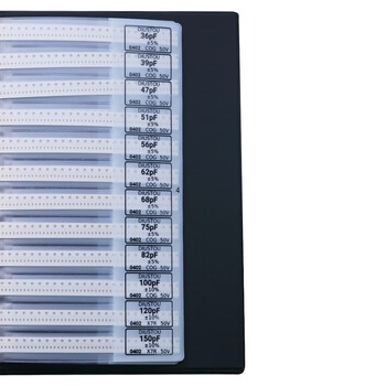 丢石头 电容本 0402 贴片电容 84种容值 各50只 电容包 电容样品本 电子元件样品本 SMD
