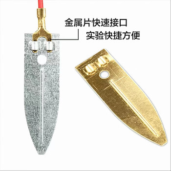 舜江 水果电池材料包实验套装diy 小学科学教学器材发电装置铜片锌片原电池 基础款纸盒装