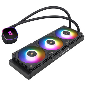 利民（thermalright）Frozen Horizon 360 BLACK ARGB 冰封雅境 一体式水冷散热器 CPU散热器 FH 360 BLACK ARGB