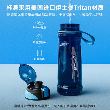 施密特运动水杯男士学生儿童上学健身户外夏季大容量饮用水壶 施密特运动水杯男士学生儿童上学健身户外夏季大容量饮用水壶