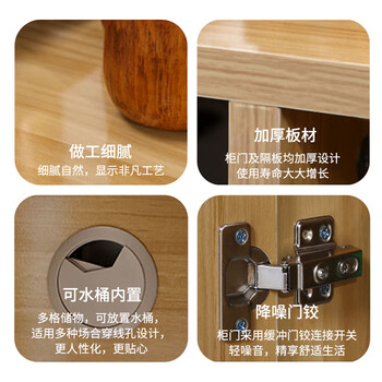 中伟矮柜储物柜茶水柜办公室会议室茶水柜现代简约茶水间柜白色