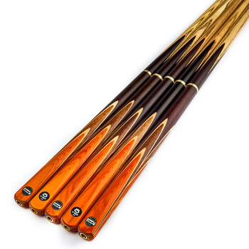 奥秘赤心台球杆黑八小头黑8中式八球斯诺克中头16彩追分 桌球杆10.5mm