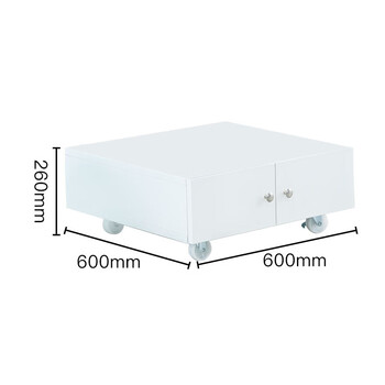 义利德打印机柜子复印机工作台底座柜活动柜文件柜办公储物矮柜 260高