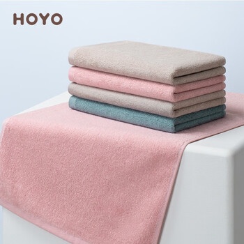 HOYO日本毛巾纯棉男士 A类洗脸洗澡抗菌毛巾 吸水速干男女毛巾33*73CM
