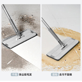 睿亿平板拖把刮刮乐拖把带桶吸水懒人拖把免手洗拖布墩布家用干湿两用 睿亿平板拖把刮刮乐拖把带桶吸水懒人拖把免手洗拖布墩布家用干湿两用