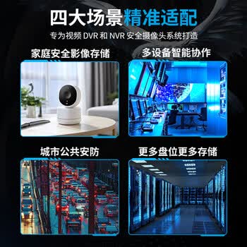 希捷（SEAGATE）监控硬盘 4TB 256MB SATA CMR垂直 机械硬盘 视频储存 数据恢复服务 希捷酷鹰 3.5英寸ST4000VX015