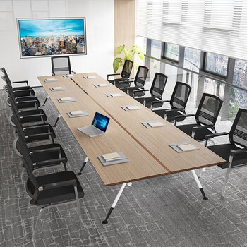 奈高（NAIGAO）弓形椅办公椅会议椅网布透气人体工学椅培训书桌班前椅加厚四脚椅