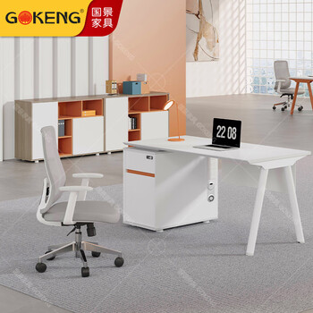 国景家具（GOKENG）茶水柜文件柜办公柜办公室文件柜储物柜家用简约