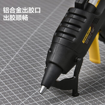 得力（deli）热熔胶枪布包套装手工DIY家用 胶枪+60根胶棒+牛津收纳包