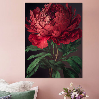 牡丹 油彩画 F6号 牡丹 油彩画 F6号 【公式通販】