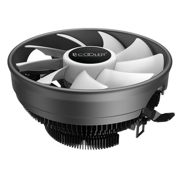 超频三（PCCOOLER）大白鲨皓月智能版 CPU散热器 （下压式/多平台/1700/AM4/12CM风扇/配硅脂）