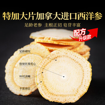 贡苑金银花菊花西洋参茶大朵金丝皇菊降去独立包装火糖20包50g滋补茶