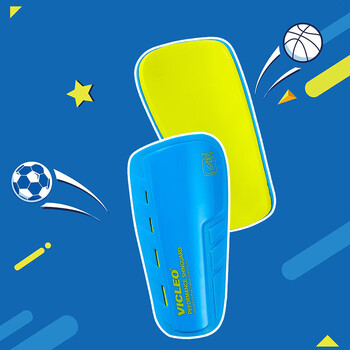 维克利奥VICLEO儿童青少年足球护腿板护踝护具插片式一对装V820216蓝色M 维克利奥VICLEO儿童青少年足球护腿板护踝护具插片式一对装V820216蓝色M