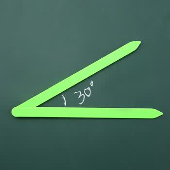 博教（BOJIAO）大号磁性活动角几何图形演示器套装小学二年级磁吸式平行四边形演示学具教具三角正多边形拼接条
