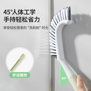 LYNN地刷缝隙刷无死角地板清洁刷开荒保洁浴室卫生间地缝刷瓷砖硬毛刷