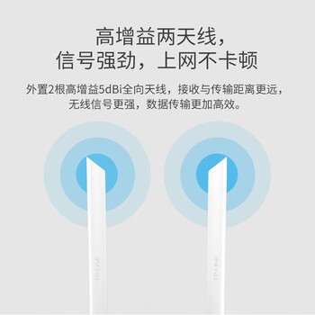 普联（TP-LINK）1300M免驱 双频USB无线网卡外置双天线 台式机笔记本电脑无线WiFi接收器发射器随身wifi WDN6201H