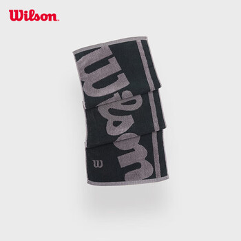 Wilson威尔胜运动毛巾 CHINA TOWEL SMU BLACK/GREY-WR8432901001