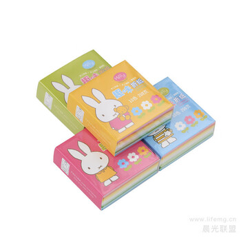 晨光（M&G）多功能65*65mm手工折纸10色400页学生剪纸diy创作彩纸卡纸叠纸 FPYNG458 1包装