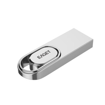 忆捷（EAGET）金属简约U盘 64GB USB2.0接口 学生办公商务优盘 平板电脑音箱打印机等均兼容 高速稳定便携 U5