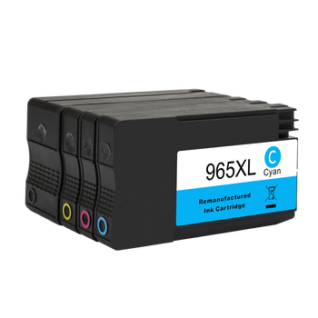 京呈965XL墨盒适用惠普 HP 9020 9010 9012 9016 9018打印机墨粉盒965XL 大容量四色套装