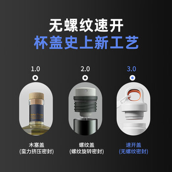 waka waka运动水杯男士直饮用水壶Tritan夏季健身户外单手开盖 650mL幻影黑