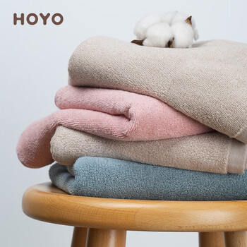 HOYO日本毛巾纯棉男士 A类洗脸洗澡抗菌毛巾 吸水速干男女毛巾33*73CM
